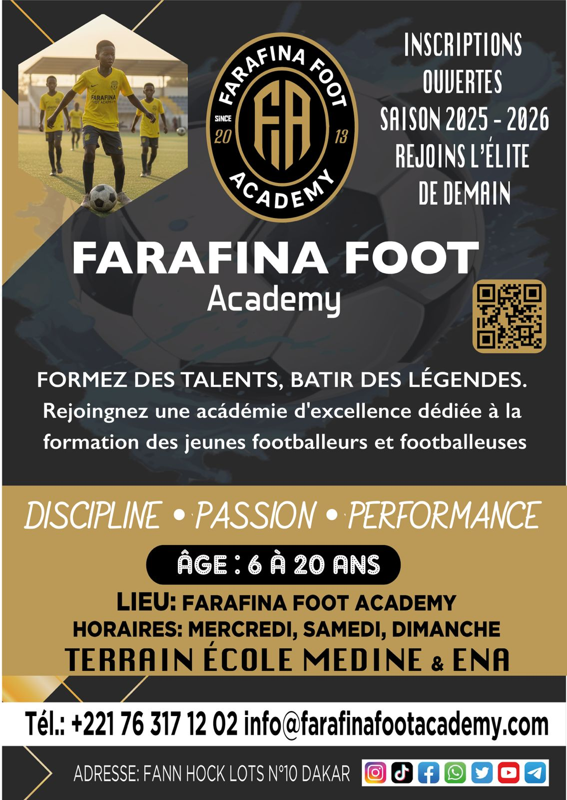 Inscriptions Ouvertes - Saison 2025-2026